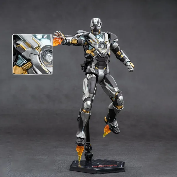 Zd_Toys_Non_Luminous_Iron_Man_Mk24_Action_Figure_Limited_Edition_Default_Title