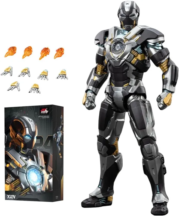 Zd_Toys_Non_Luminous_Iron_Man_Mk24_Action_Figure_Limited_Edition_Default_Title