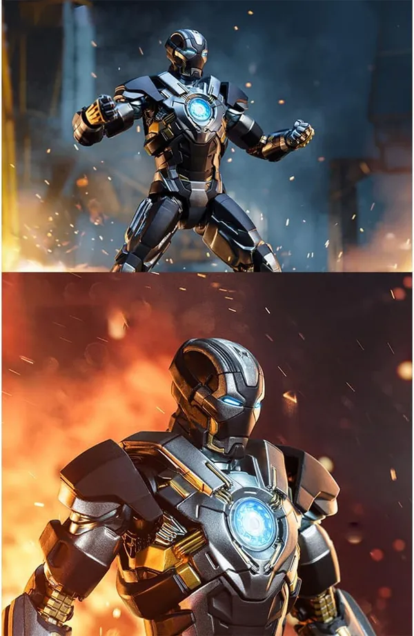 Zd_Toys_Non_Luminous_Iron_Man_Mk24_Action_Figure_Limited_Edition_Default_Title