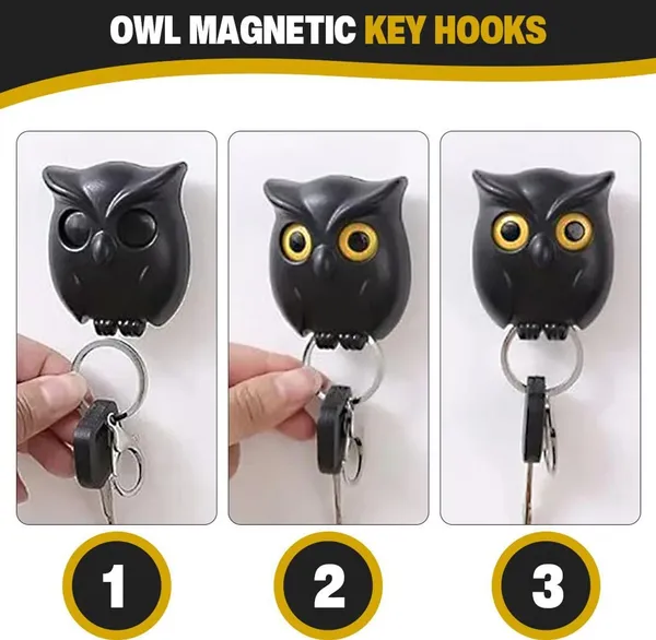 Cute_Owl_Magnetic_Key_Holder_Automatic_Open_Close_Eyes_Creative_Key_Hanger_Holder_Pack_Of_3