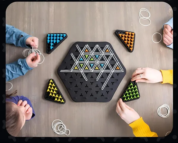 Chain_Triangle_Chess_Game_Triggle_Rubber_Band_Game_For_Kids_Adults_Fun_Family_Board_Game_Brain_Teaser_Puzzle_Interactive_Chess_Set_For_2_4_Players_Pack_Of_1