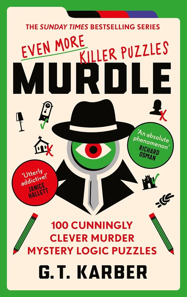 Murdle_Even_More_Killer_Puzzles_Book_3_By_G_T_Karber_Paperback_Default_Title