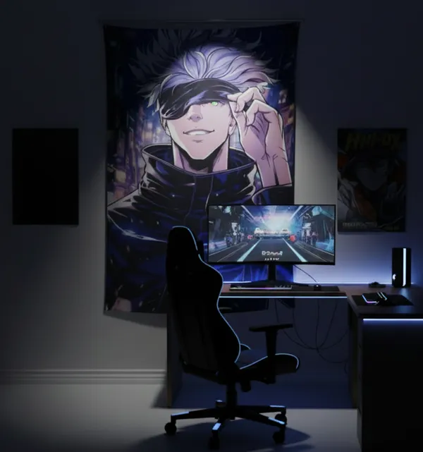 Gojo_Satoru_Jujutsu_Kaisen_Anime_Wall_Tapestry_For_Home_Bedroom_Living_Room_Default_Title