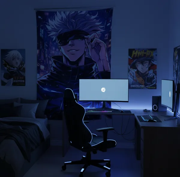 Gojo_Satoru_Jujutsu_Kaisen_Anime_Wall_Tapestry_For_Home_Bedroom_Living_Room_Default_Title