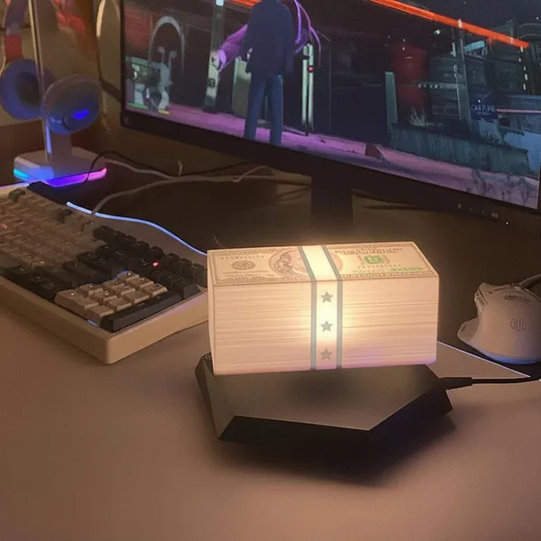 360_Levitating_Money_Floating_Gta_Cash_Lamp_Levitating_Money_Stack_Led_Night_Light_For_Gamers_Limited_Edition_Pre_Order_Only_Default_Title