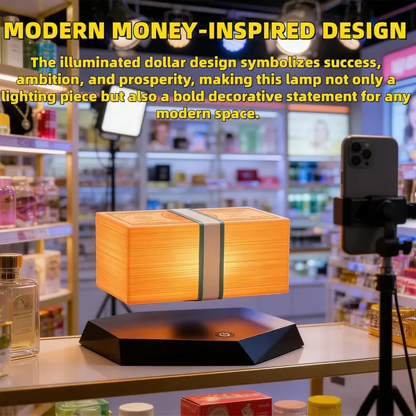 360_Levitating_Money_Floating_Gta_Cash_Lamp_Levitating_Money_Stack_Led_Night_Light_For_Gamers_Limited_Edition_Pre_Order_Only_Default_Title