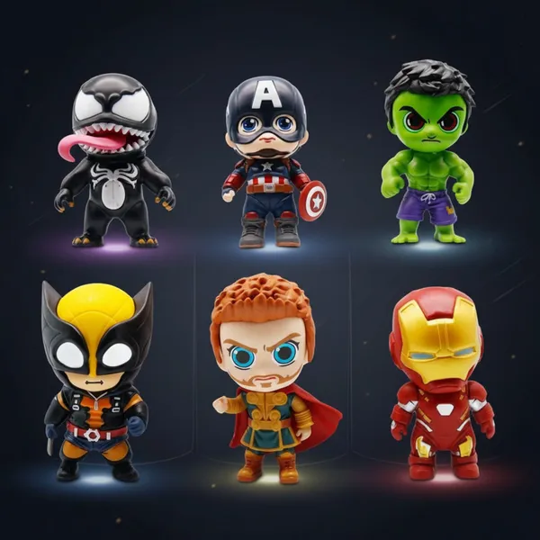 Cool_Anime_Marvel_Miniature_Action_Figures_Set_Of_6_Characters_Default_Title
