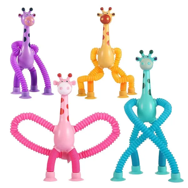 Longeepop_Giraffe_Telescopic_Suction_Cup_Toy_Pop_Tubes_Fidget_Toy_For_Kids_Default_Title