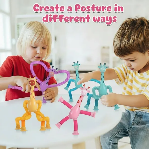 Longeepop_Giraffe_Telescopic_Suction_Cup_Toy_Pop_Tubes_Fidget_Toy_For_Kids_Default_Title