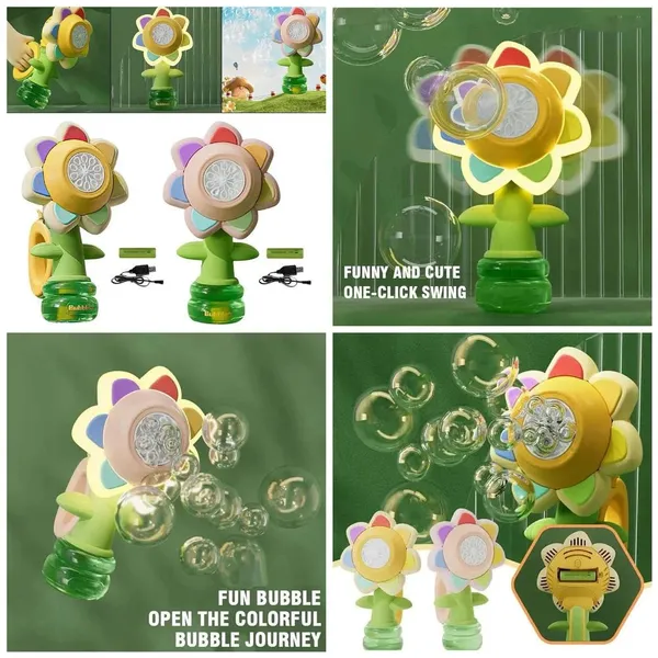 Sunflower_Dancing_Bubble_Machine_Rechargeable_Electric_Bubble_Maker_With_Led_Lights_Bubble_Gun_Toy_For_Boys_Girls_Default_Title