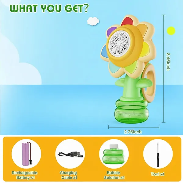 Sunflower_Dancing_Bubble_Machine_Rechargeable_Electric_Bubble_Maker_With_Led_Lights_Bubble_Gun_Toy_For_Boys_Girls_Default_Title