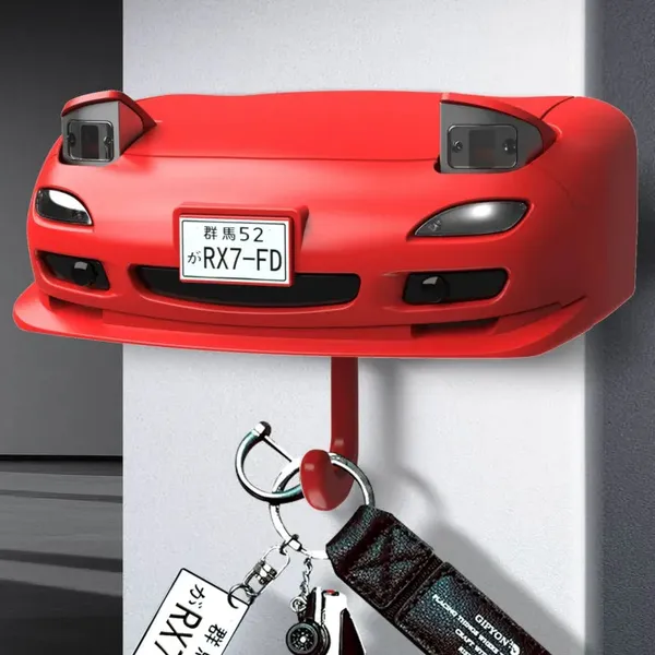 Retro_Car_Key_Holder_Wall_Mount_With_Led_Lights_Key_Hanger_For_Wall_Home_Entrance_Car_Lover_Gift_Red_Pack_Of_2
