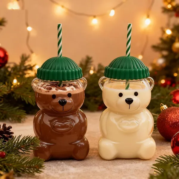 Teddy_Bear_Glass_Cup_With_Straw_For_Smoothies_Boba_Iced_Coffee_Pack_Of_2