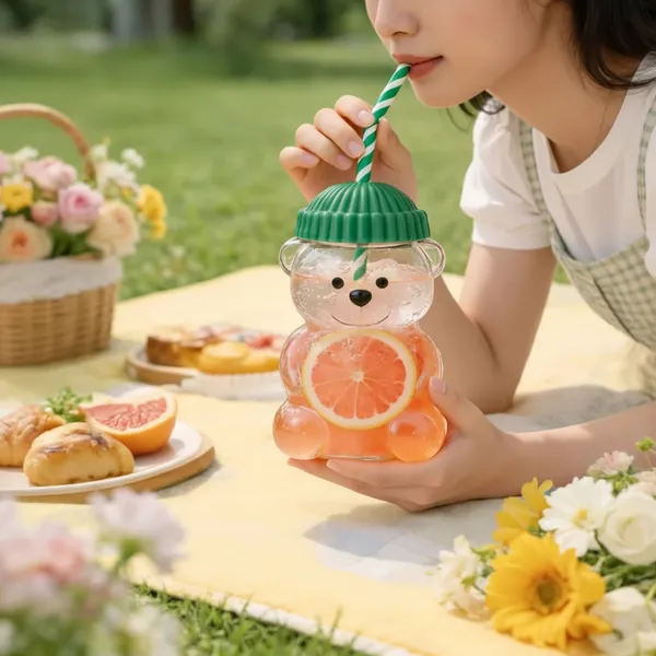 Teddy_Bear_Glass_Cup_With_Straw_For_Smoothies_Boba_Iced_Coffee_Pack_Of_3