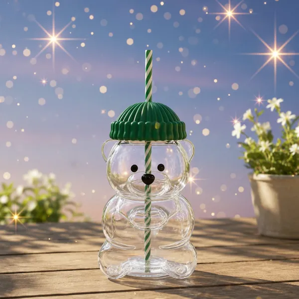 Teddy_Bear_Glass_Cup_With_Straw_For_Smoothies_Boba_Iced_Coffee_Pack_Of_3