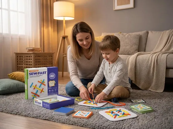 Sew_Speed_Threading_Board_Game_Thread_Matching_Puzzle_Game_With_Cards_And_Lacing_Boards_Skill_Based_Educational_Board_Game_Pack_Of_3