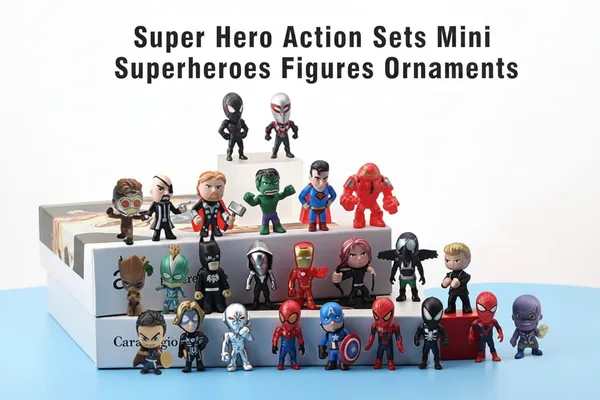 Superheroes_Family_Pack_Miniature_Action_Figure_Set_Of_32_Default_Title