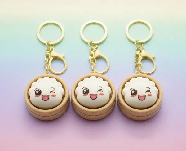 Funny_Dumpling_Light_Up_Keychain_Pack_Of_3