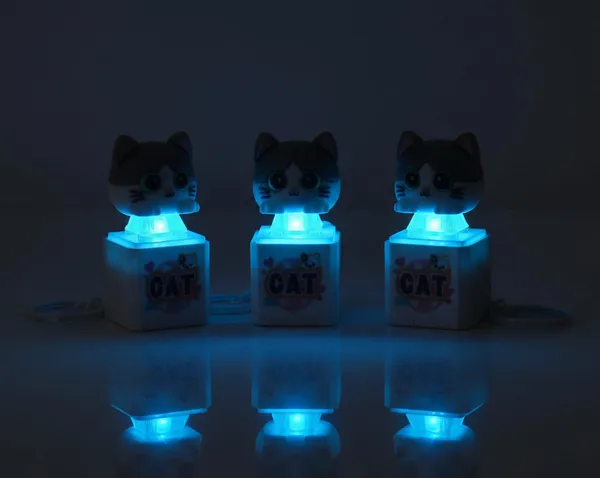 Cutee_Cat_With_Light_And_Sound_Keychain_Pack_Of_3