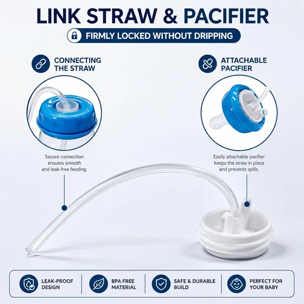 Hands_Free_Anti_Colic_Milk_Feeding_Bottle_240ml_Silicone_Adjustable_Leakproof_Baby_Milk_Bottle_With_Straw_And_Fast_Flow_Nipple_Pack_Of_2