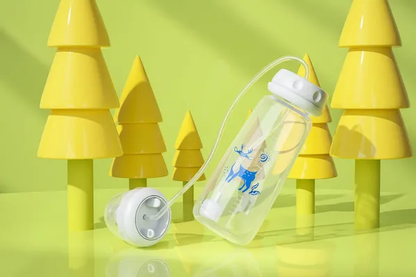 Hands_Free_Anti_Colic_Milk_Feeding_Bottle_240ml_Silicone_Adjustable_Leakproof_Baby_Milk_Bottle_With_Straw_And_Fast_Flow_Nipple_Pack_Of_2