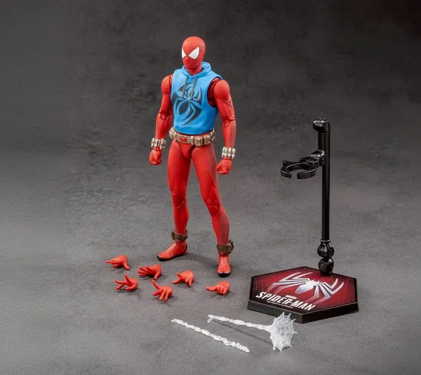 Zd_Toys_Marvel_Spiderman_Scarlet_Spider_1_10th_Scale_Action_Figure_Limited_Edition_Default_Title