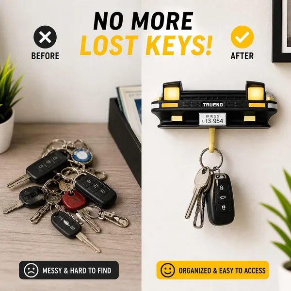 Retro_Car_Key_Holder_Wall_Mount_With_Led_Lights_Key_Hanger_For_Wall_Home_Entrance_Car_Lover_Gift_Black_Pack_Of_3