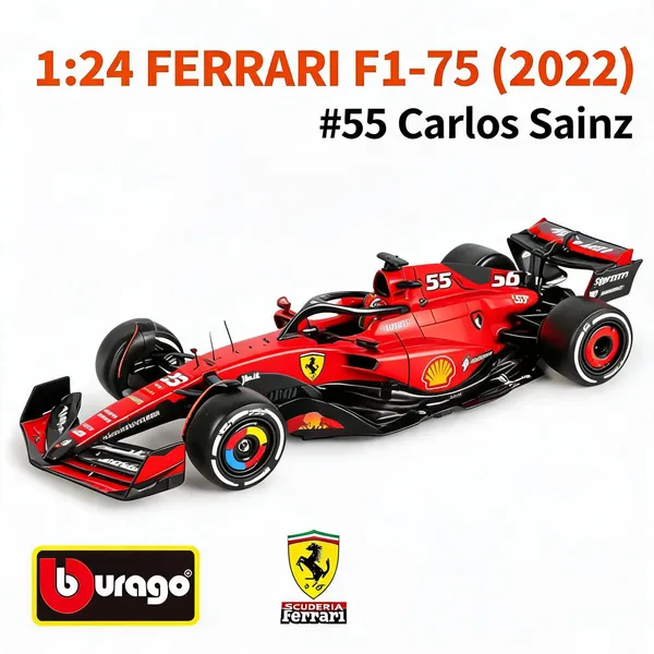 Ferrari_F1-75_#55_Carlos_Sainz_1:24_Die-Cast_Model_Car_2022