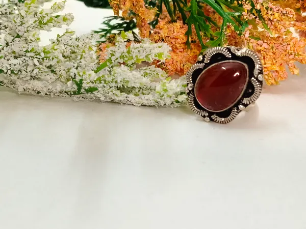 Maroon_Crystal_Oval_Statement_Ring_For_Women