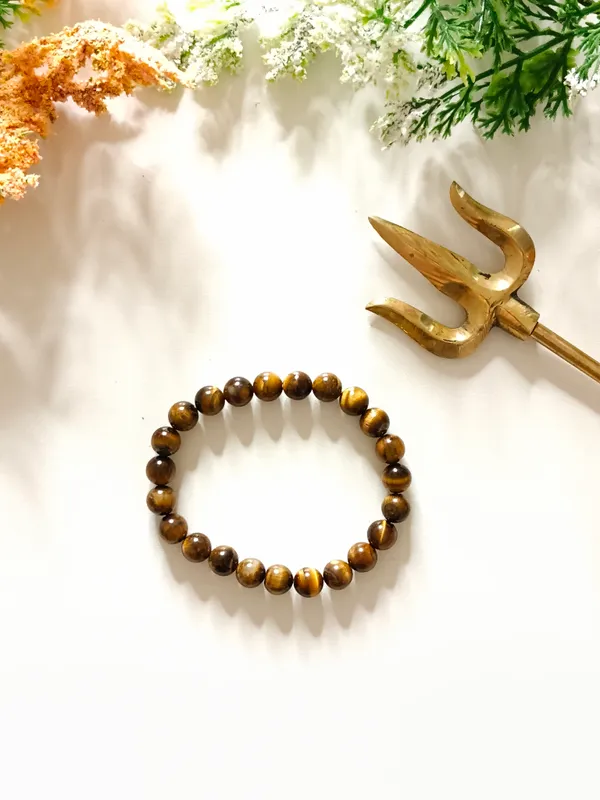 Brown_Tiger_Eye_Crystal_Beaded_Bracelet_For_Unisex