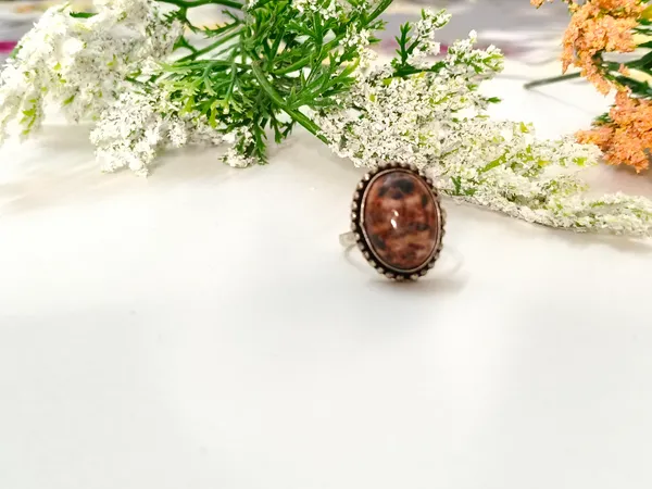 Brown_Leopard_Jasper_Crystal_Oval_Statement_Ring_For_Women