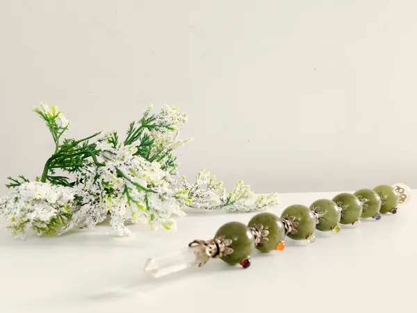 Green_Crystal_Bracelet_For_Unisex