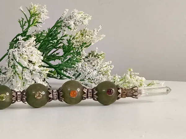 Green_Crystal_Bracelet_For_Unisex