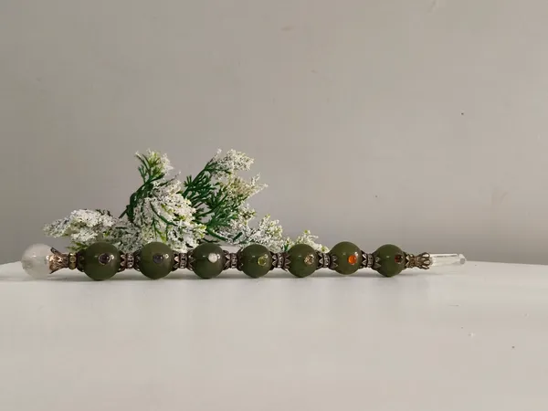 Green_Crystal_Bracelet_For_Unisex