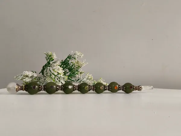 Green_Crystal_Bracelet_For_Unisex