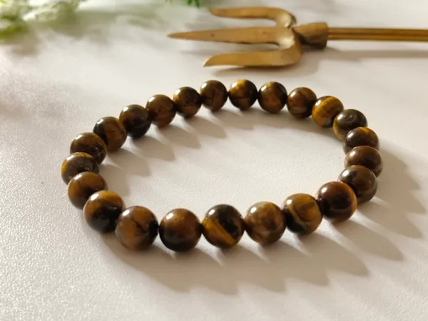 Brown_Tiger_Eye_Crystal_Beaded_Bracelet_For_Unisex