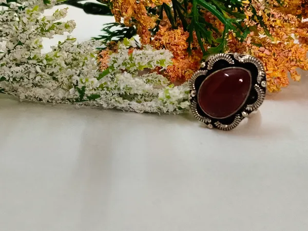 Maroon_Crystal_Oval_Statement_Ring_For_Women