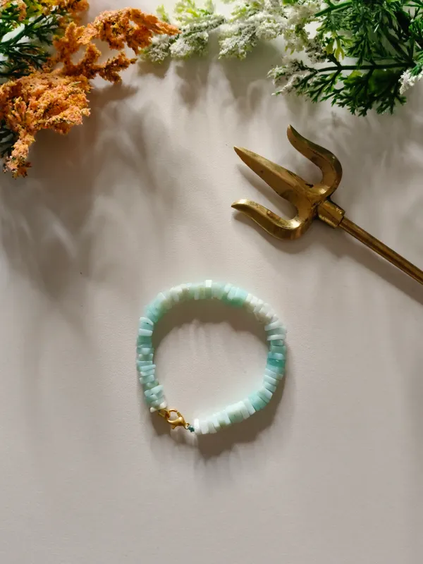 Mint_Green_Crystal_Bracelet_For_Unisex