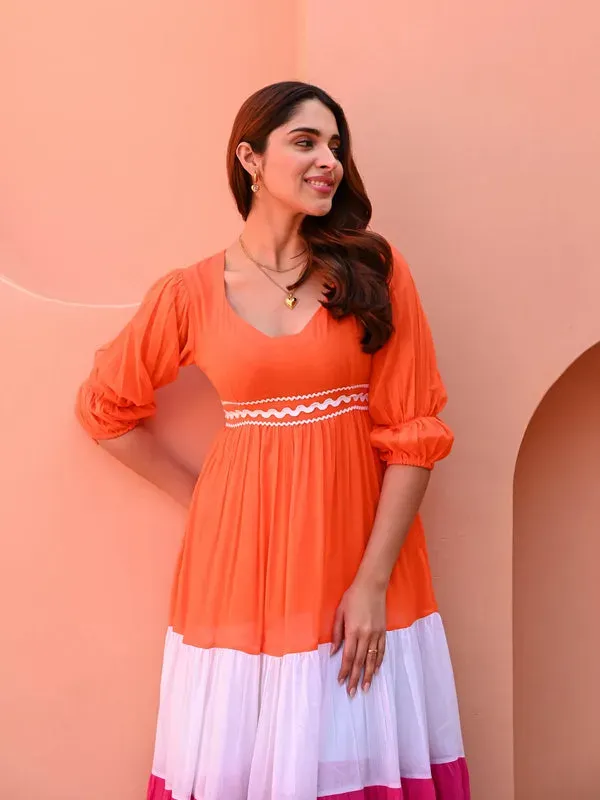 Multicolor_Trio_Tone_Dress