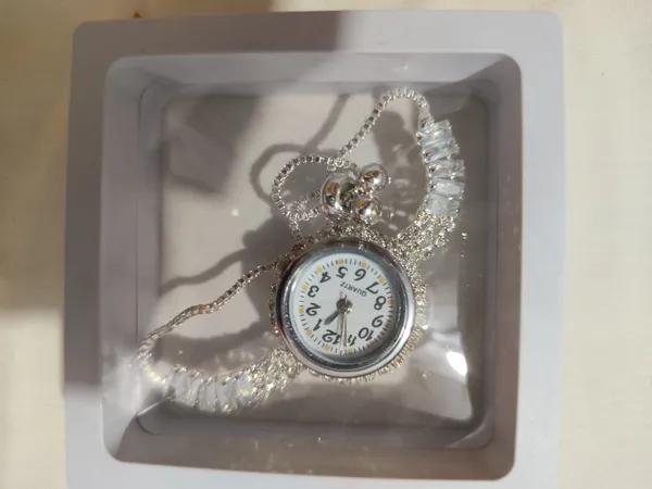 Silver_Tone_Metal_Analog_Watch_Pendant_Necklace_For_Women