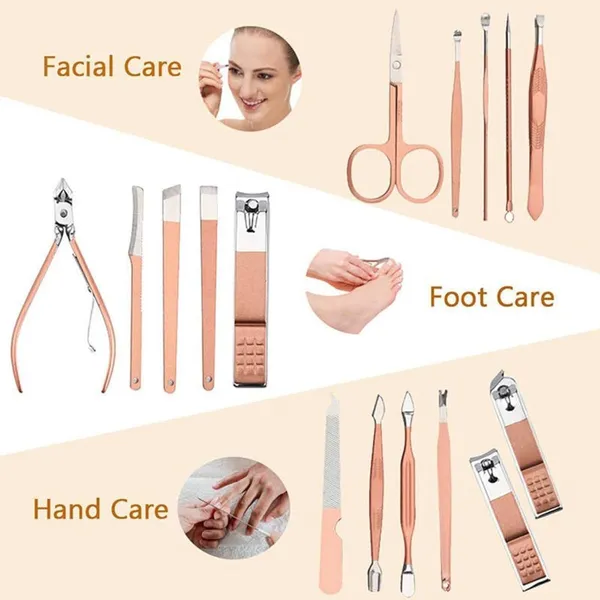 16_in_1_Manicure_Set_Nail_Cutter