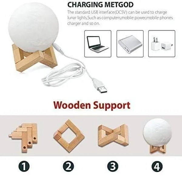 Pla_3D_Printed_7-Color_Rechargeable_Moon_Night_Lamp_With_Wood_Stand