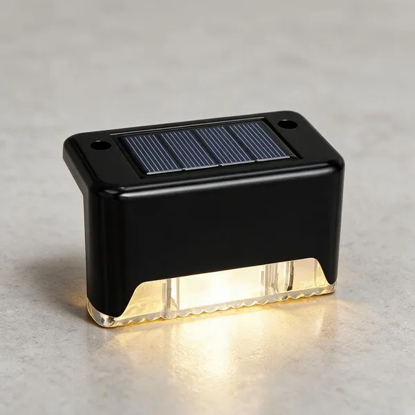Abs_Solar_LED_Outdoor_Waterproof_Step_Deck_Pathway_Lights_Set_Of_4