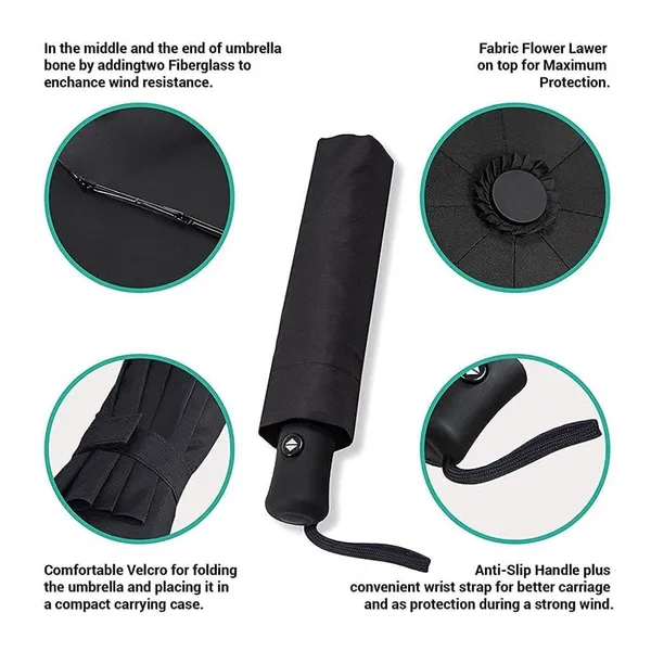 Auto_Open_Close_Umbrella_Black