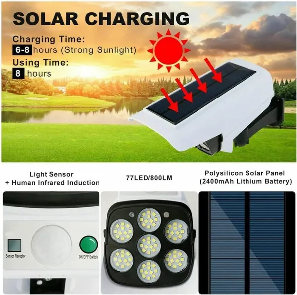 Camera_Shape_Solar_Light