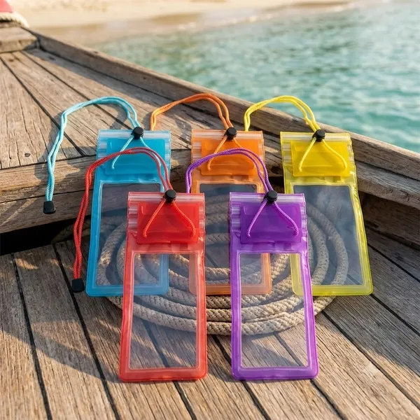Pvc_Transparent_Waterproof_Universal_Mobile_Phone_Pouch_With_Lanyard_Pack_Of_5