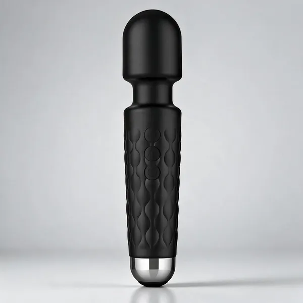 Silicone_Head_Rechargeable_Waterproof_Electric_Wand_Body_Massager