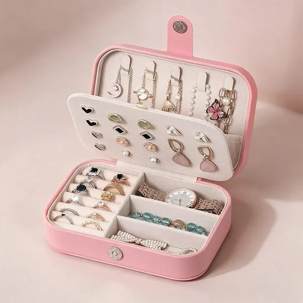 Pu_Leather_Double-Layer_Velvet_Interior_Jewellery_Storage_Organiser