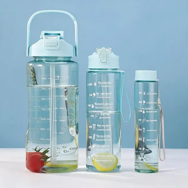 Bpa-Free_Plastic_Gradient_Motivational_Time_Marker_Water_Bottle_Set_Of_3