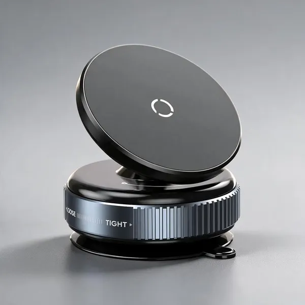 N52_Magnetic_Vacuum_Suction_360°_Car_&_Desk_Phone_Holder_Stand